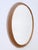 Mid-Century Modern Mid-Century Modern Rattan Oval Wall Mirror Germany, 1960s For Sale - Image 3 of 18