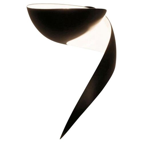 Mid-Century Modern Black Flame Wall Lamp from Serge Mouille For Sale - Image 6 of 6