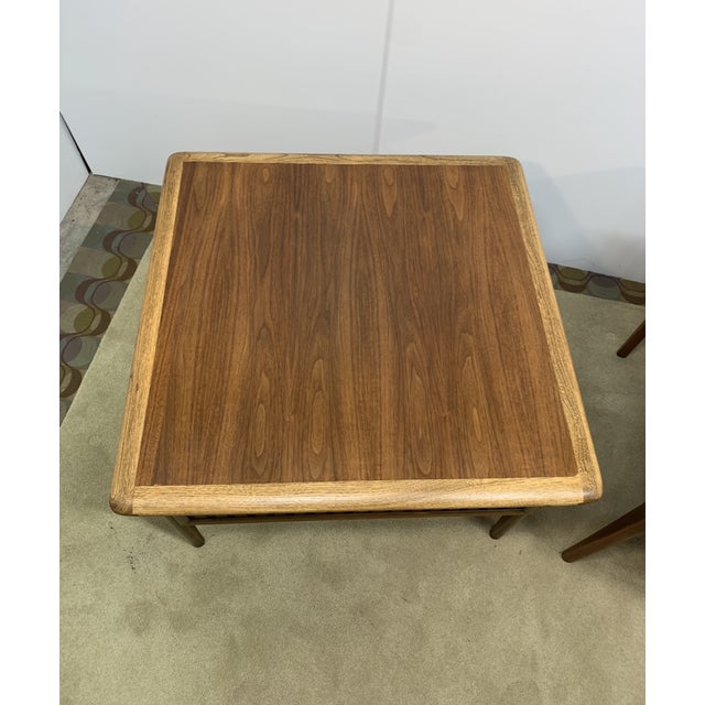 Lane Furniture 1960s Pair of Lane Perception End Tables With Single Drawer For Sale - Image 4 of 13