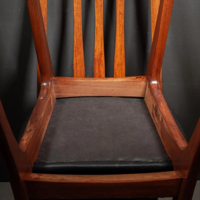 Reupholstered Mid-Century Danish Dining Chairs c.1960 For Sale - Image 15 of 15