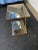Gold Gold Leaf Iron Table With Speckled Mirrored Top For Sale - Image 8 of 9