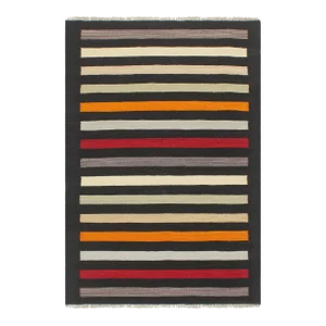 Modern Bauhaus Turkish Kilim Hand-Woven Area Rug