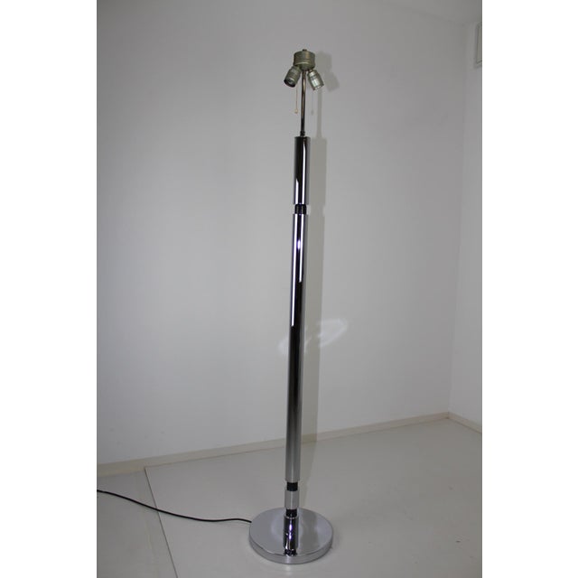 Chrome Floor Lamp, 1950s For Sale - Image 16 of 17
