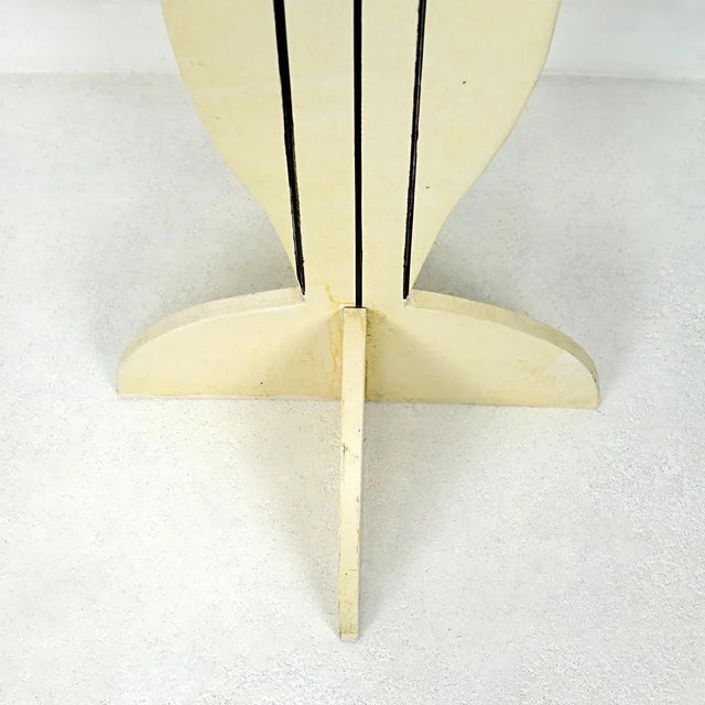 Postmodern Art Deco Style Plant Stand in the Shape of an Elegant Lady For Sale - Image 9 of 10