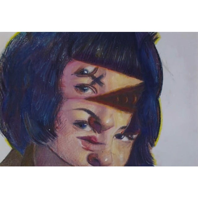 Perspectives presents a multifaceted portrait that explores identity through overlapping facial features, creating a sense...