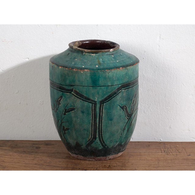 Antique Chinese Vase in Ceramic For Sale - Image 3 of 7