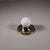 Flos Light Ball Gold Wall Lamp by Achille Castiglioni for Flos For Sale - Image 4 of 6
