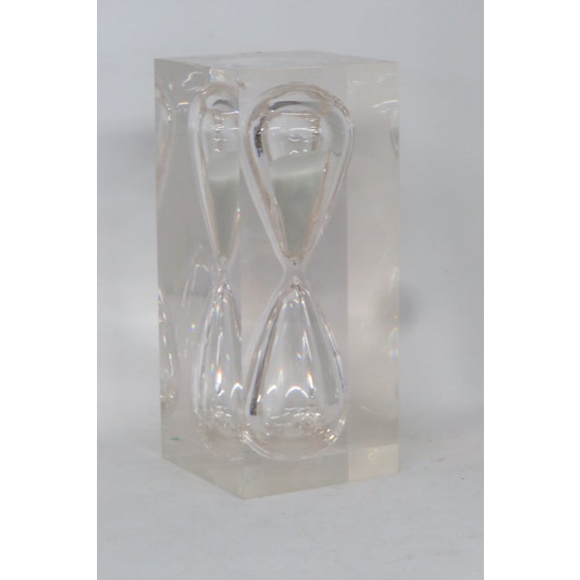 This gorgeous Ralph Lauren Clark Hourglass is made of Lucite acrylic and sports a vintage-inspired look for the perfect...
