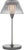 Modern Waterford by Visual Comfort Signature Blaze 12" Rechargeable Table Lamp in Polished Nickel with Clear Crystal For Sale - Image 3 of 3