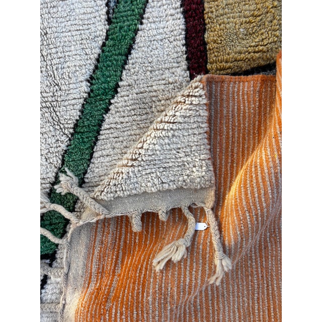Textile Moroccan Berber Rug, 1990 For Sale - Image 7 of 9