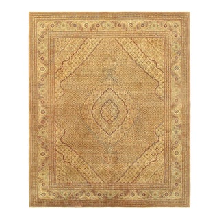 Pasargad DC Genuine Tabriz Fish Design Silk & Wool Pile Rug For Sale