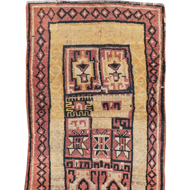 Tribal Galerie Shabab Collection Early 20th Century Turkish Anatolian Tribal Rug For Sale - Image 3 of 10