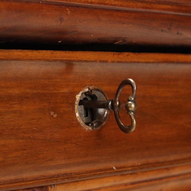 Antique Italian Walnut Chest of Drawers, 1800s For Sale - Image 6 of 11