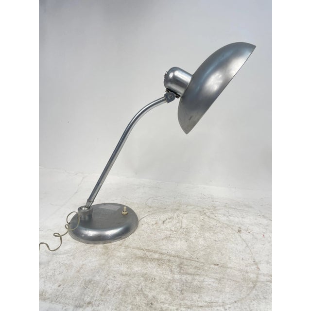 Vintage Ministerial Table Lamp, 1950s For Sale - Image 6 of 12