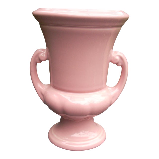 Abingdon Pink Ceramic Vase Chairish
