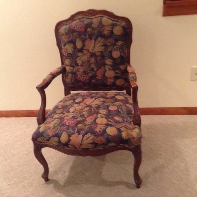 Wood 1970s Vintage Accent Chair For Sale - Image 7 of 7