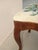 Vintage French Provincial Floral Queen Anne Needlepoint Footstool ~ Bench For Sale - Image 12 of 15