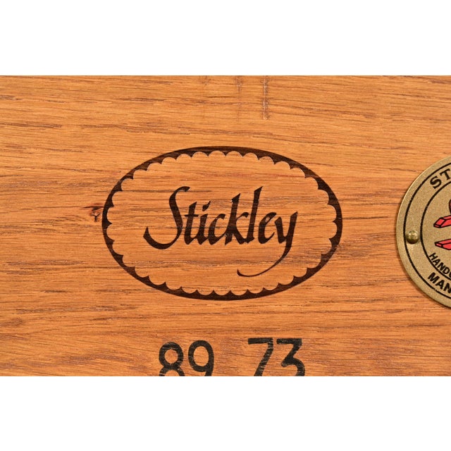 Stickley Harvey Ellis Collection Mission Arts & Crafts Inlaid Oak Jewelry Box For Sale - Image 12 of 15