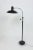 1930s 1930s Art Deco Streamline Machine Age Black and Chrome Adjustable Floor Lamp For Sale - Image 5 of 12