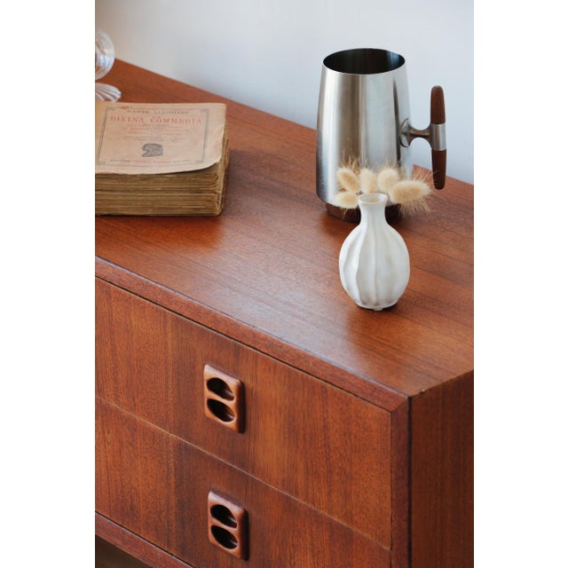 Scandinavian Teak Chest of Drawers, 1960s For Sale - Image 13 of 15