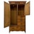 An impressive and beautifully crafted 19th-century Victorian compactum wardrobe, constructed in richly figured ash and...