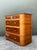 Brown Vintage Deco Stacked Rattan Tall Chest of Drawers For Sale - Image 8 of 12