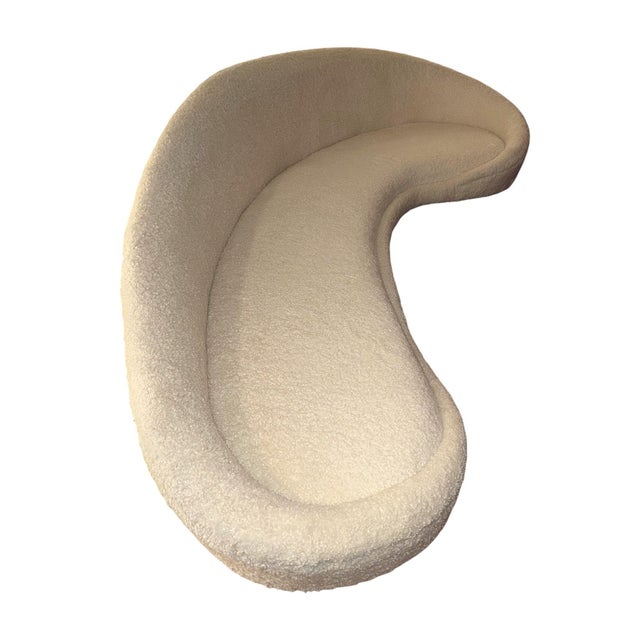 Vladimir Kagan Serpentine Sofa, Late 20th Century, u.s.A. For Sale In Los Angeles - Image 6 of 7