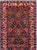 A vintage Persian hamadan rug from the mid-20th century. Hamadan town and the surrounding weaving area of about 120...