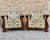 Mid-Century Modern Set of Early 20th Century Modernist Oak Armchairs, 1920s For Sale - Image 3 of 18