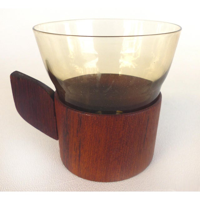 MidCentury Danish Modern Teak Tea Set & Tray Set of 5 Chairish