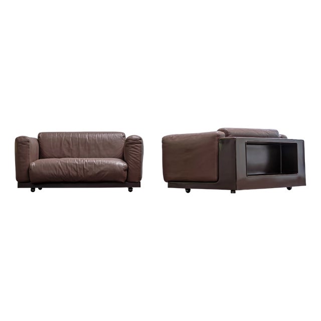 Gradual Lounge Chairs by Cini Boeri for Knoll International, 1970s, Set of 2 For Sale