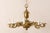 Wood Mid 20th Century French 8-Light Gold-Tone Chandelier For Sale - Image 7 of 11