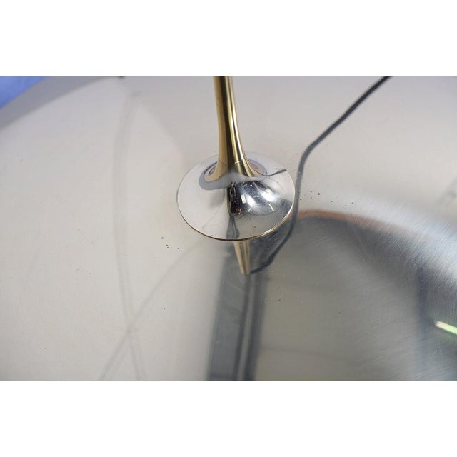 Vintage Onos 55 Pendant Light with Counterweight in Polished Brass by Florian Schulz, 1970s – Timeless Elegance The...