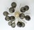 Italian 21st Century Mezzo Satin Brass Smoky Murano Flush Mount by Fabio LTD For Sale - Image 3 of 9