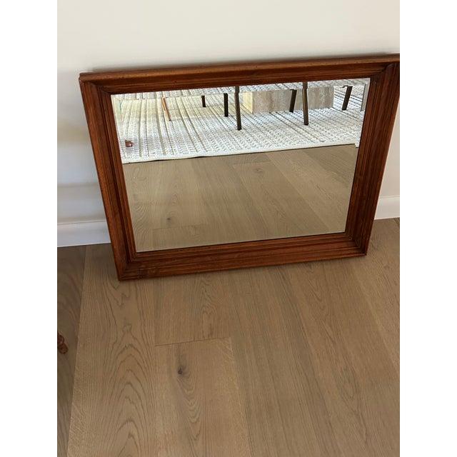 Early 21st Century Early 21st Century Uttermost of Rocky Top Virginia Wood Beveled Wall Mirror For Sale - Image 5 of 10
