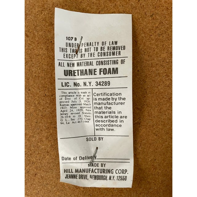 1980s Modern Clear Lucite X-Form Stretcher Base Vanity Bench For Sale - Image 9 of 9