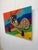 Pop Art Modern Pop Art Resin Over Acrylic on Canvas Painting - Signed Nb For Sale - Image 3 of 10