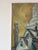 1970s Vintage Impressionist Cityscape Oil on Canvas Painting, Signed For Sale - Image 4 of 12