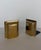 1970s Spain El Casco 23k Gold-Plated Sculptural Bookends - A Pair For Sale - Image 10 of 10