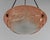 Metal 1930s Le Verre Francais Schneider French Art Deco Pendant Light For Sale - Image 7 of 11