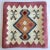 Hand Woven Silk Pillow Cover Traditional Turkish Kilim Pattern Throw Pillow - 16″ X 16″ For Sale - Image 4 of 6