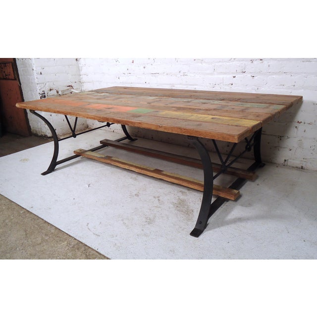 Vintage Reclaimed Wood Coffee Table Chairish