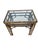 Vintage Faux Bamboo Italian Regency Nesting End Table Gold Gilt Maison Style For Sale - Image 10 of 15