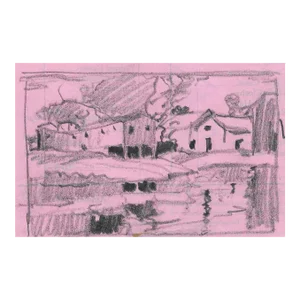 1950s Norman Kent Landscape Miniature