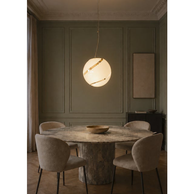 1990s Geo S35 Murano Ceiling Lamp from La Murrina, 1990s For Sale - Image 5 of 18