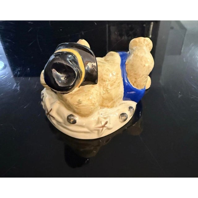 Coalport Bone China PADDINGTON AT THE SEASIDE Bear Figurine 1976 England New no box excellent condition, no damages ￼ ￼...