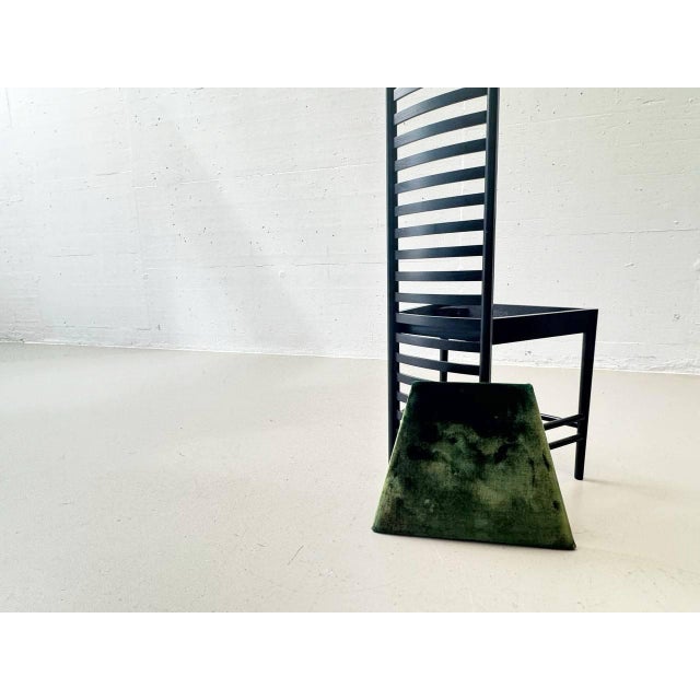 Hill House 1 Model Chair by Charles Rennie Mackintosh for Cassina For Sale - Image 6 of 16