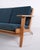 GE-290/3 Three-Seater Sofa in Soap Treated Oak by Hans J. Wegner, 1950s For Sale - Image 3 of 12