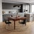 We present this refined Italian dining table dating back to the early 20th century. Made from a combination of walnut and...