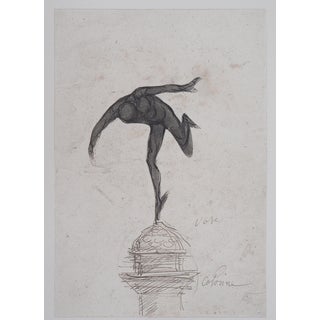 After Auguste Rodin, Mercury, Engraving For Sale